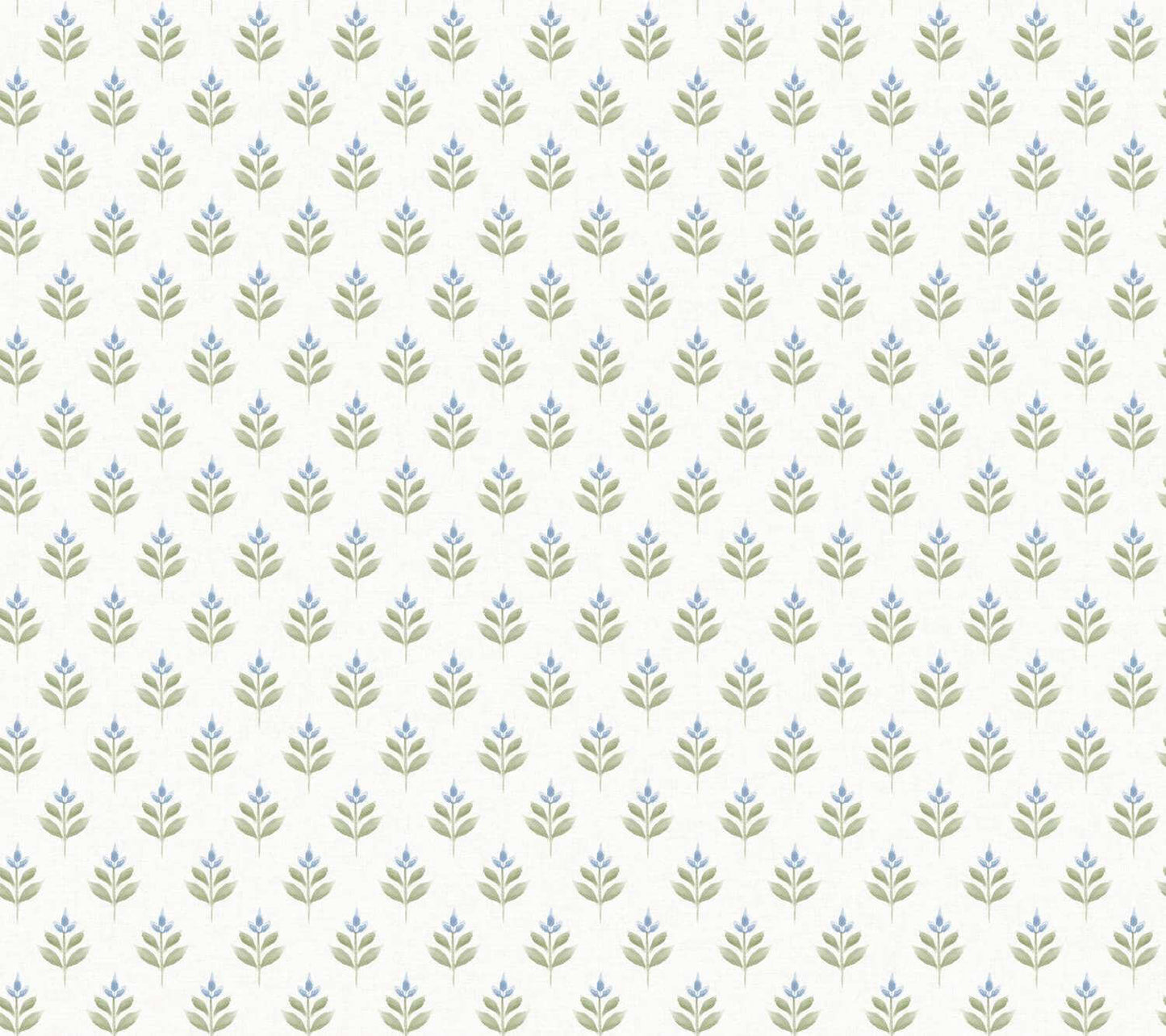 Antonina Vella Layered Luxe Serene Villa Wallpaper Sample - Moss