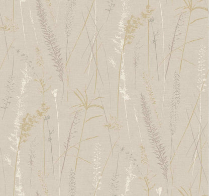Antonina Vella Layered Luxe Meadow Splendor Wallpaper - Neutral