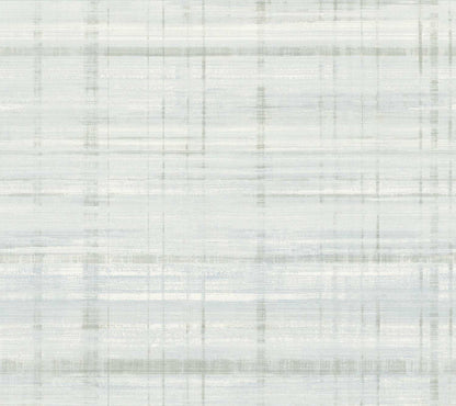 Antonina Vella Layered Luxe Vanishing Point Wallpaper Sample - Seafoam