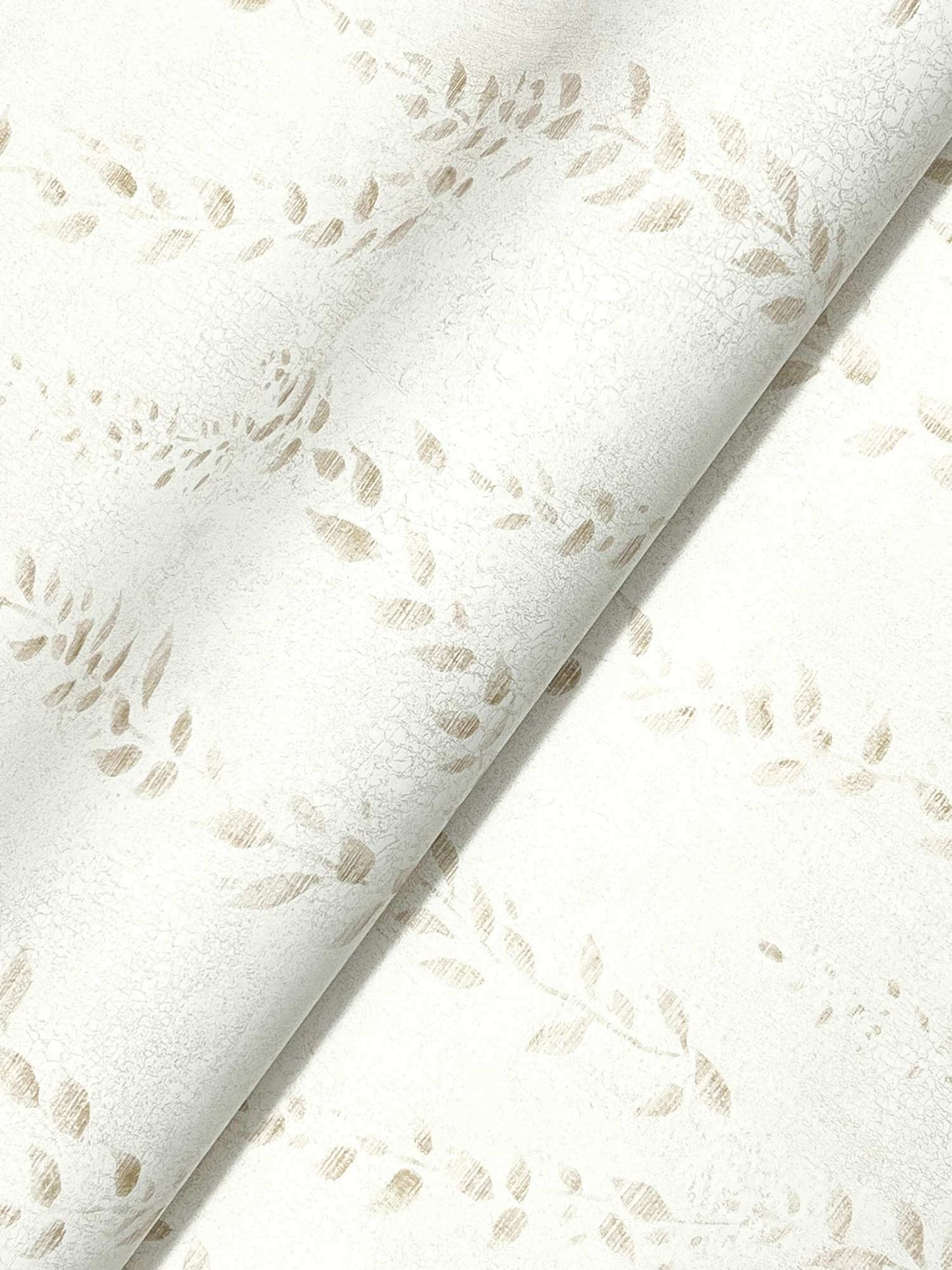 Antonina Vella Layered Luxe Alpenrose Wallpaper Sample - Beige