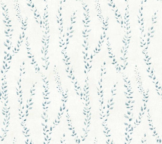 Antonina Vella Layered Luxe Alpenrose Wallpaper - Sapphire