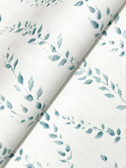Antonina Vella Layered Luxe Alpenrose Wallpaper Sample - Sapphire