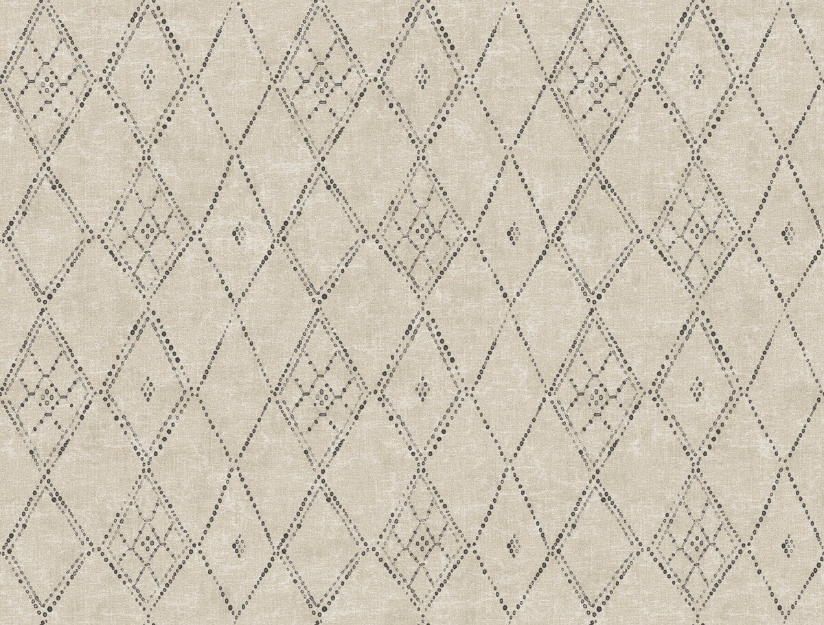 Lemieux et Cie Signature Souk Diamonds Wallpaper - Taupe