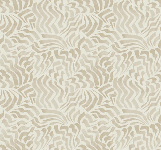 Lemieux et Cie Signature Zora Wave Wallpaper - Taupe