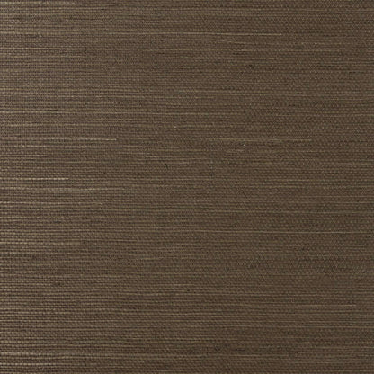 Lillian August Natural Textured Wallcoverings Grasscloth - Chocolate