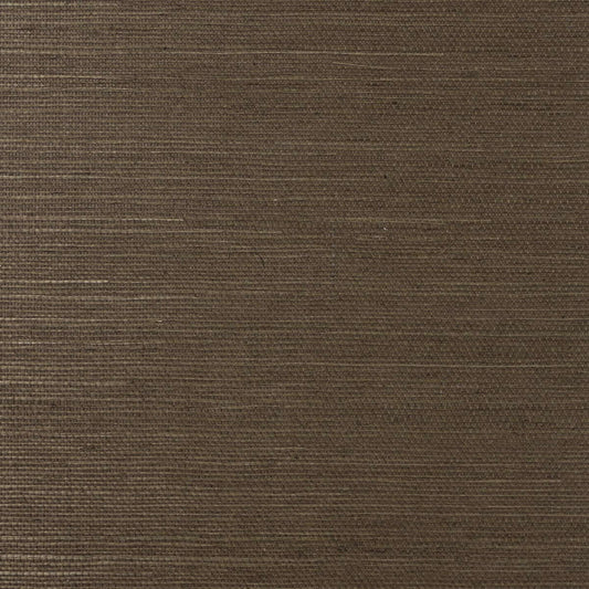 Lillian August Natural Textured Wallcoverings Grasscloth - Chocolate