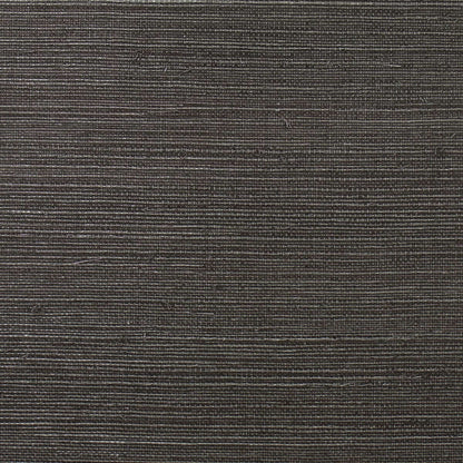 Lillian August Natural Textured Wallcoverings Grasscloth - Onyx