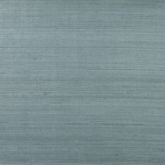 Lillian August Natural Textured Wallcoverings Abaca - Bluestone