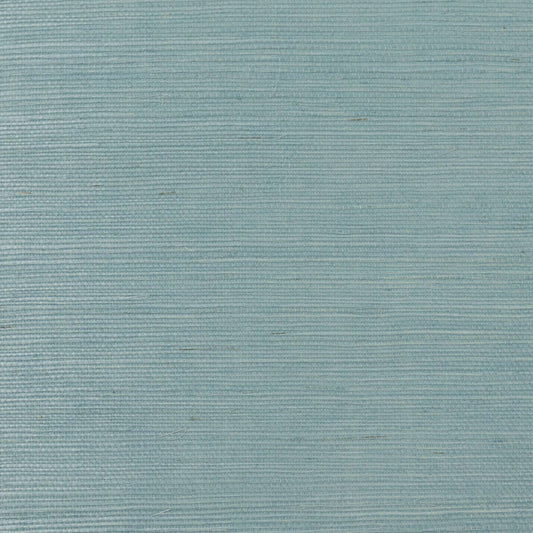 Lillian August Natural Textured Wallcoverings Grasscloth - Aquamarine