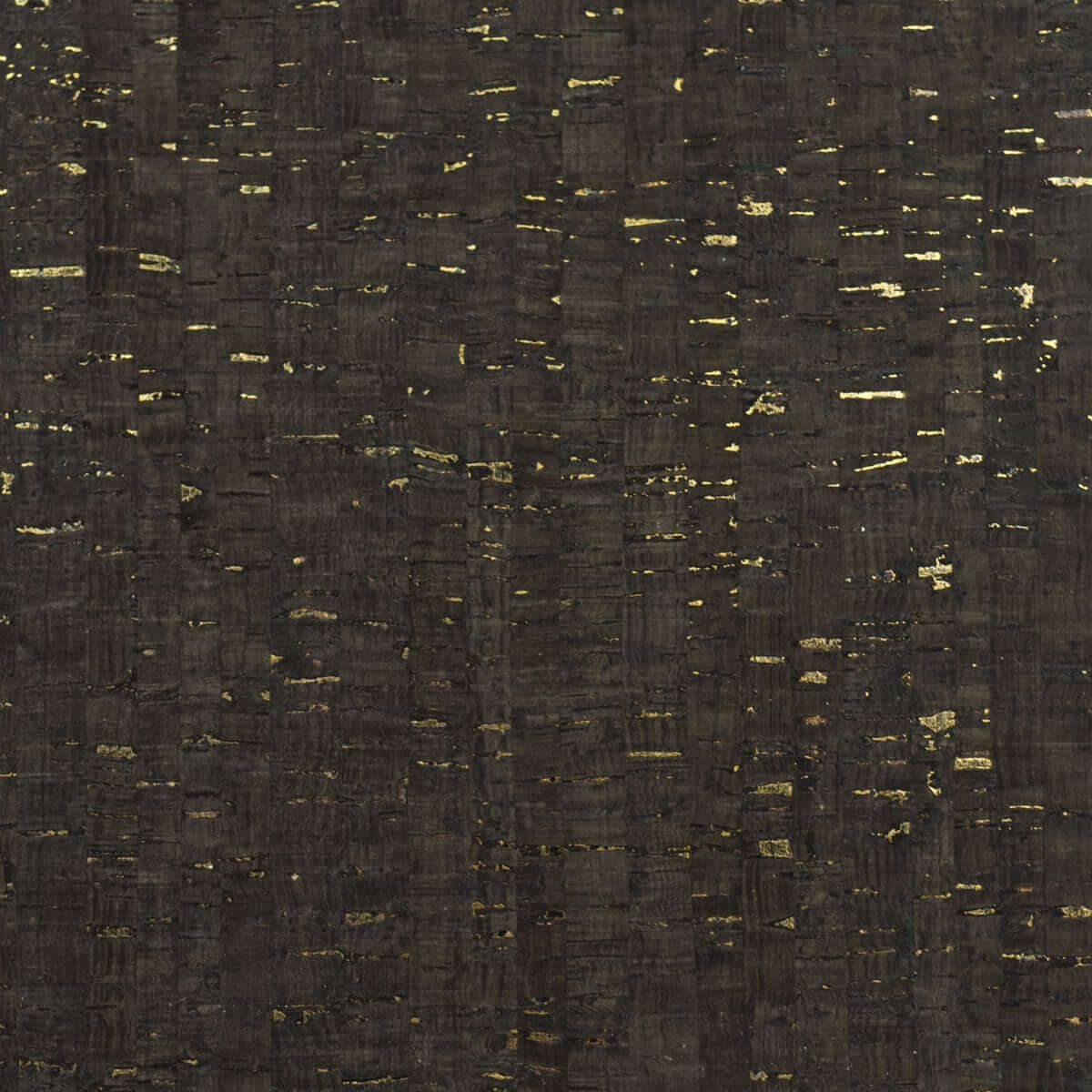 Lillian August Natural Textured Wallcoverings Cork - Espresso & Metallic Gold