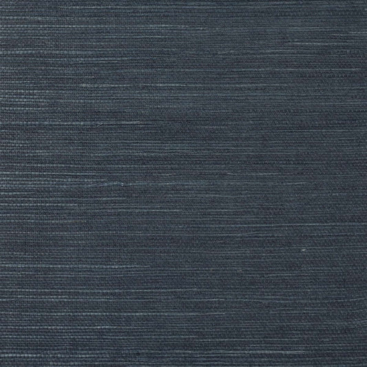 Lillian August Natural Textured Wallcoverings Grasscloth - Marine Blue