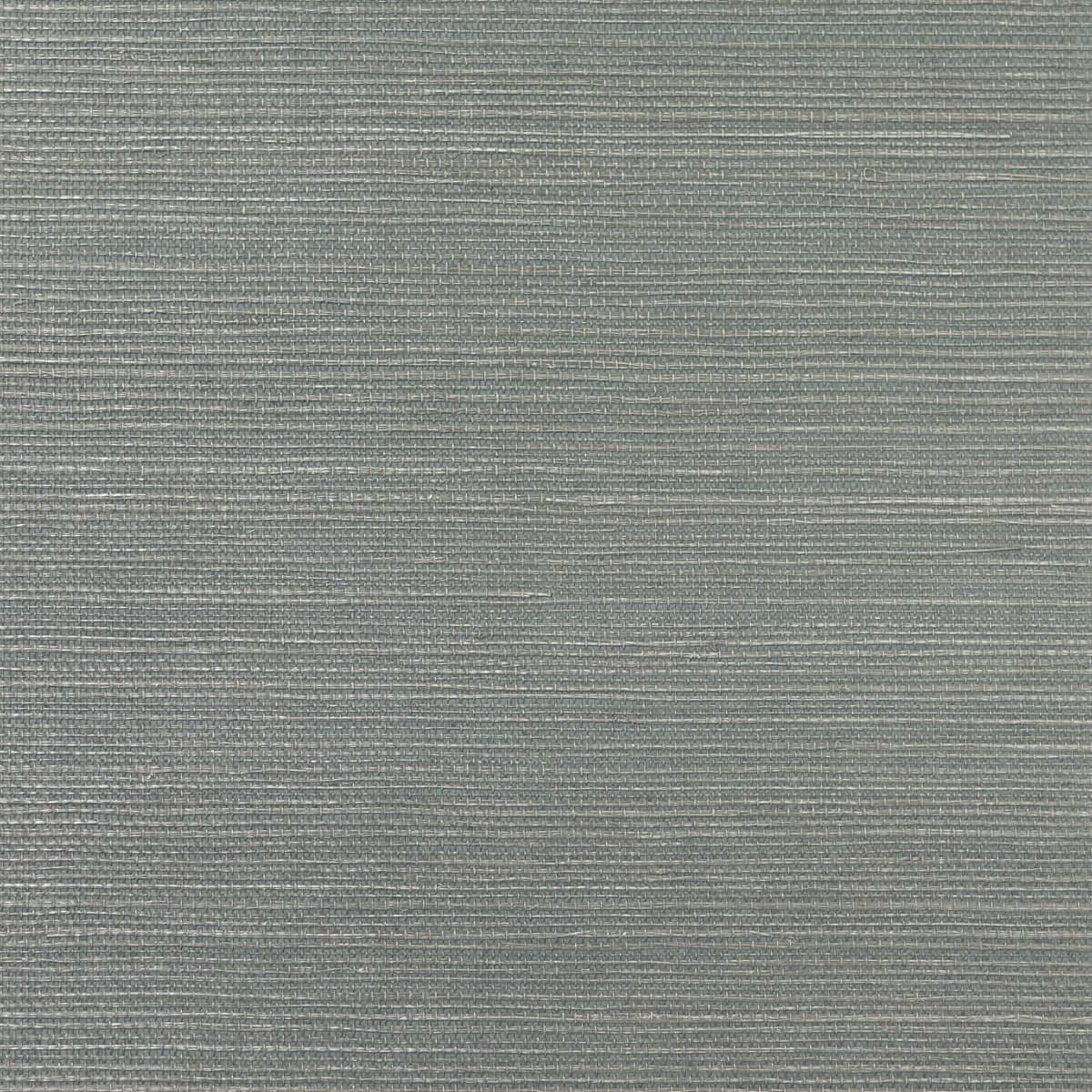 Lillian August Natural Textured Wallcoverings Grasscloth - Metallic Silver & Bluestone