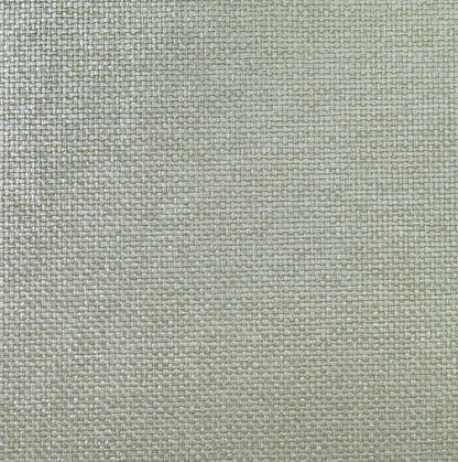 Lillian August Natural Textured Wallcoverings Paperweave - Metallic Silver