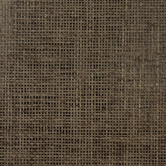 Lillian August Natural Textured Wallcoverings Paperweave - Dark Walnut