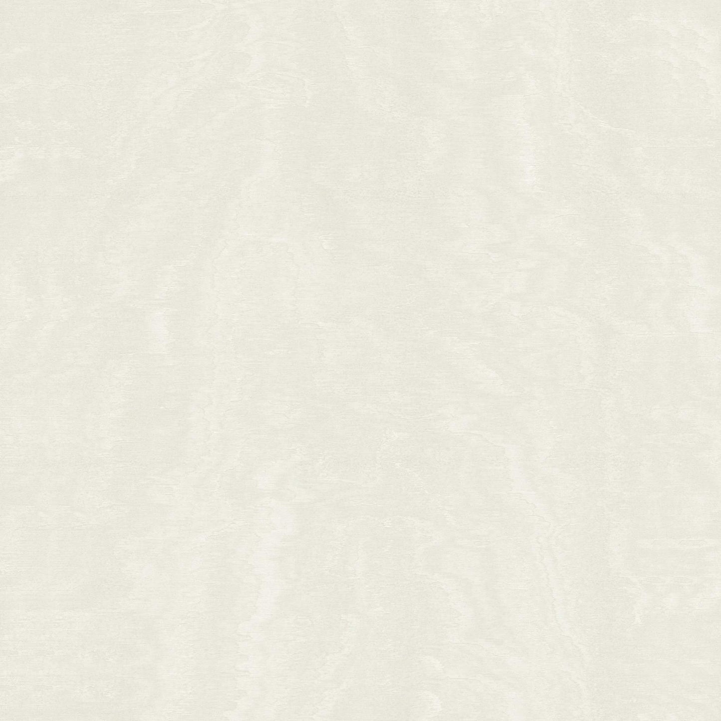 Antonina Vella Opulent Accents Shimmering Moire Wallpaper - White