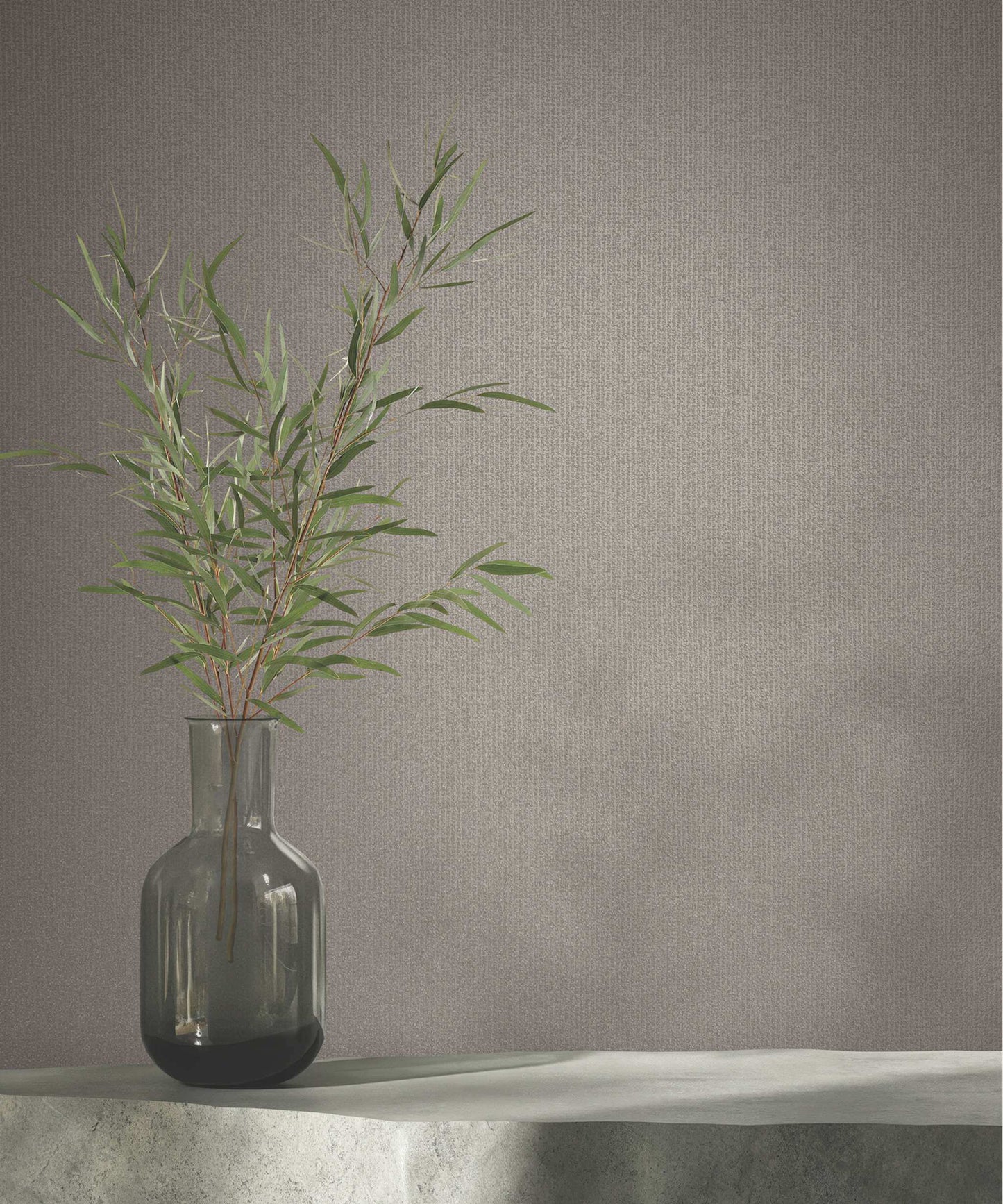 Antonina Vella Opulent Accents Glistening Quartz Wallpaper - Taupe