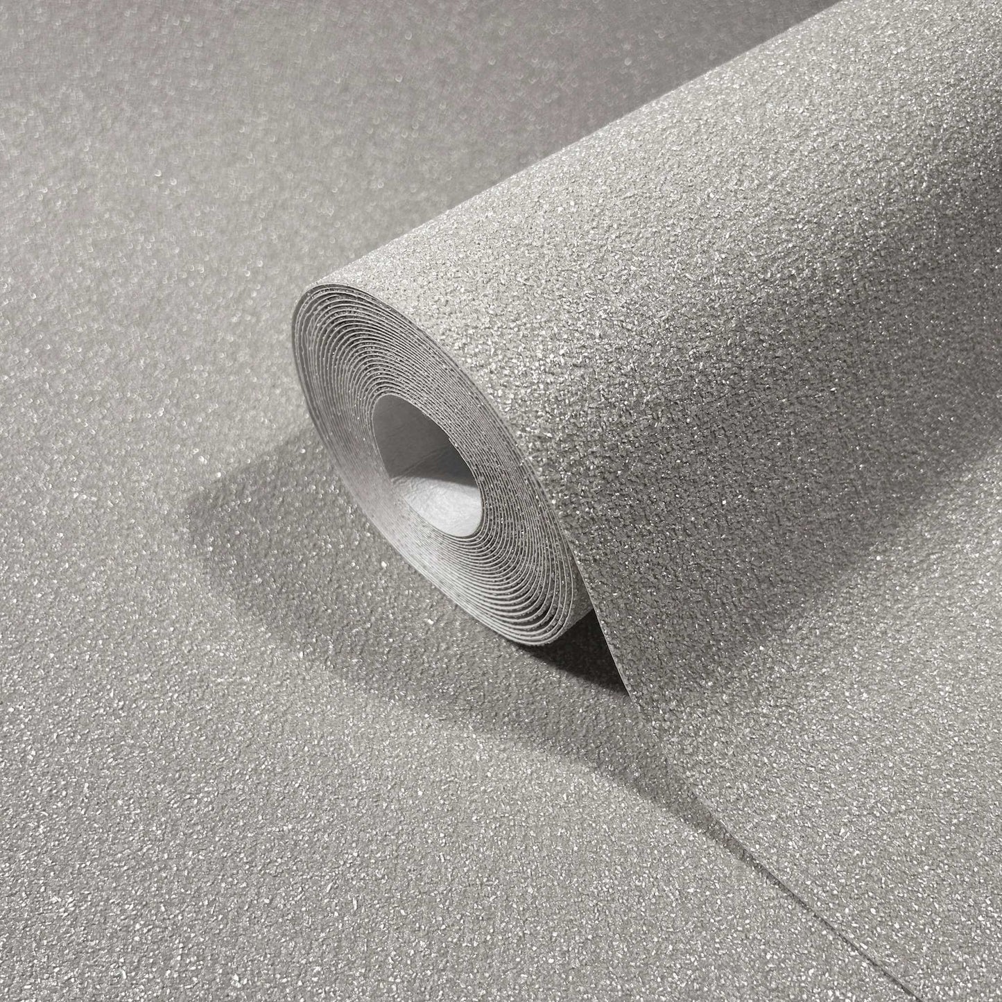 Antonina Vella Opulent Accents Glistening Quartz Wallpaper - Silver