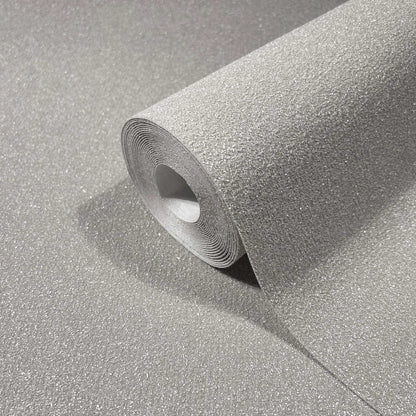 Antonina Vella Opulent Accents Glistening Quartz Wallpaper - Silver