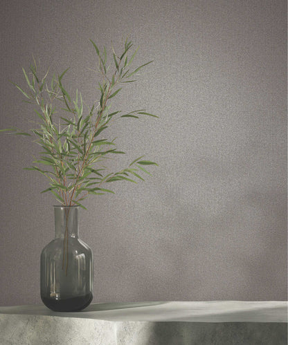 Antonina Vella Opulent Accents Glistening Quartz Wallpaper - Silver