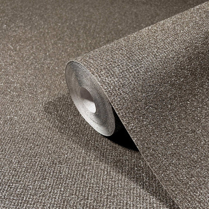 Antonina Vella Opulent Accents Glistening Quartz Wallpaper - Pewter