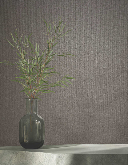 Antonina Vella Opulent Accents Glistening Quartz Wallpaper - Pewter