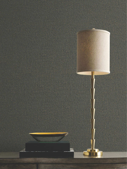 Antonina Vella Opulent Accents Garden Stone Wallpaper - Charcoal