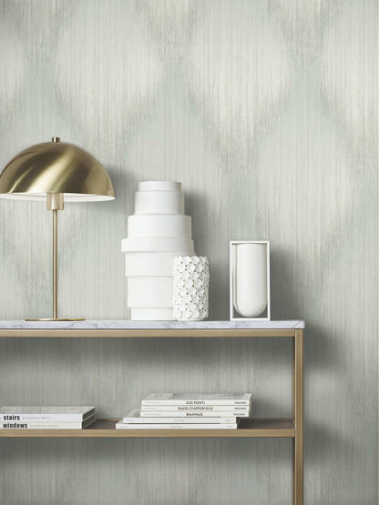 Antonina Vella Opulent Accents Starfall Wallpaper - Sage