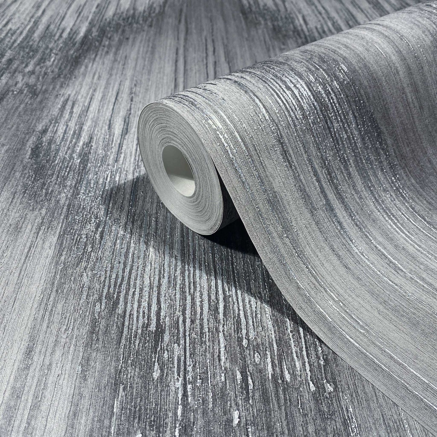 Antonina Vella Opulent Accents Starfall Wallpaper - Pewter