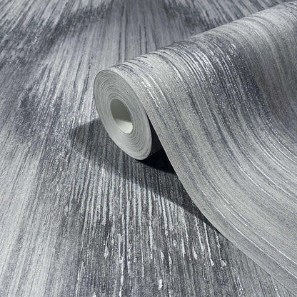 Antonina Vella Opulent Accents Starfall Wallpaper - Pewter