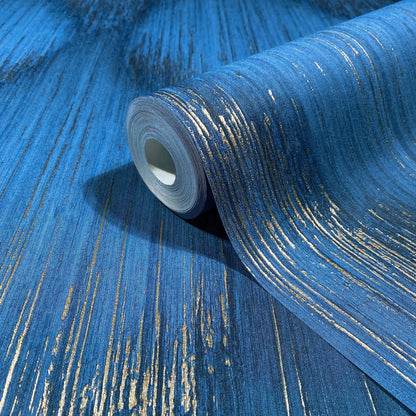 Antonina Vella Opulent Accents Starfall Wallpaper - Sapphire
