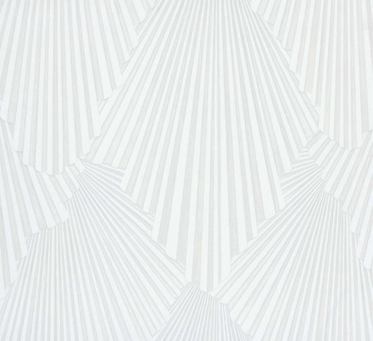 Antonina Vella Opulent Accents Lumiere Wallpaper - White