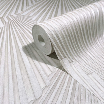 Antonina Vella Opulent Accents Lumiere Wallpaper - Champagne