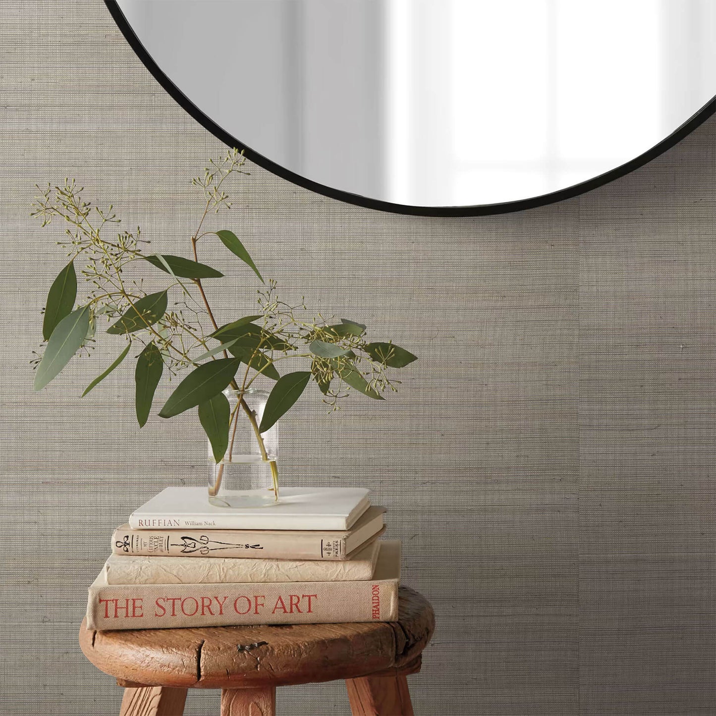 MAG1262 36" Magnolia Home Commercial Grasscloth Wallpaper Regent - Seed