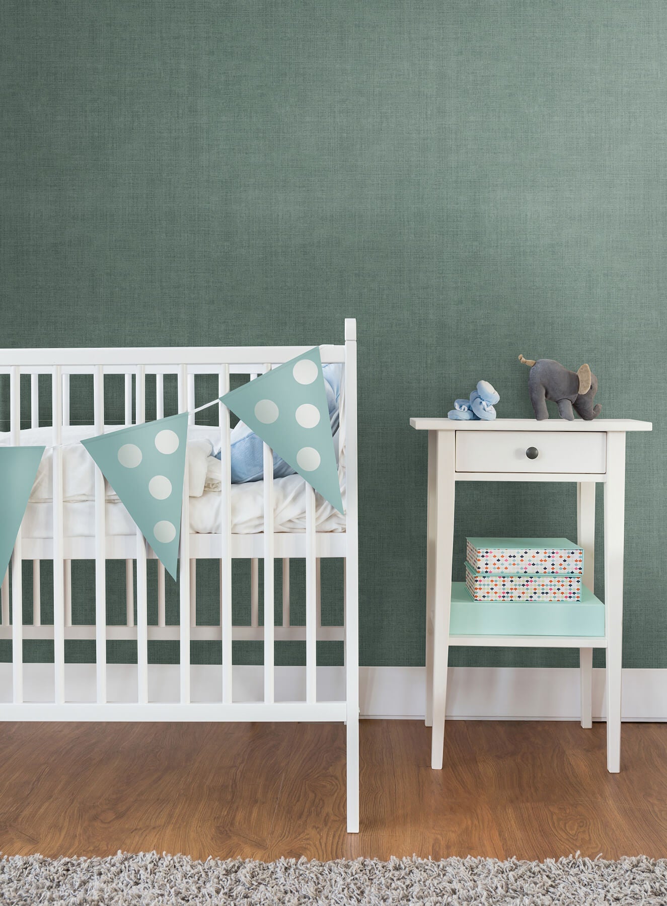 York Daydream Oktan Wallpaper - Sea Green