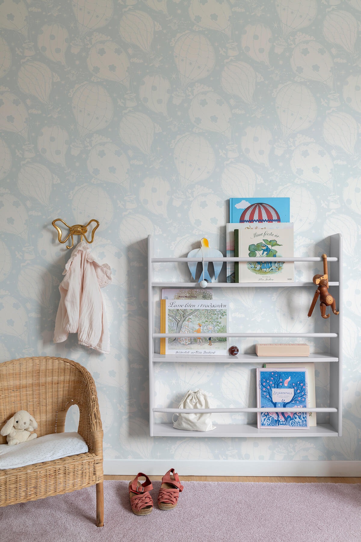 York Daydream Ballongerna Wallpaper - Light Blue