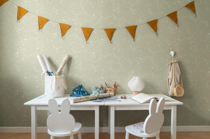 York Daydream Stjarnhimmel Wallpaper - Light Green