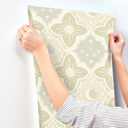 York Daydream Sol & Mane Wallpaper - Green