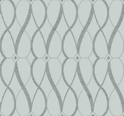 Antonina Vella Modern Metals Collection Wallpaper - SAMPLE