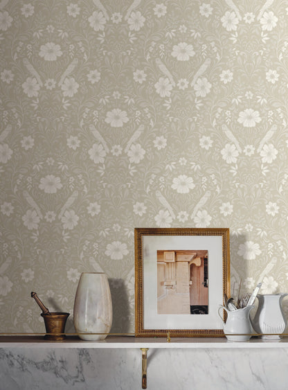 Magnolia Home Book 4 Colette Wallpaper - Linen