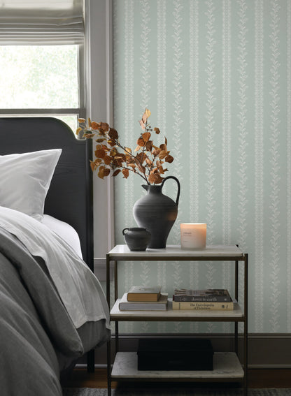 Magnolia Home Book 4 Everleigh Wallpaper - Sage