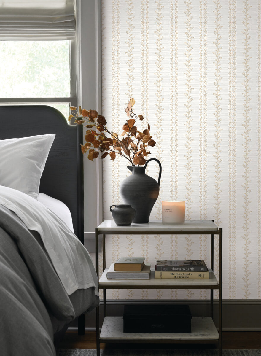 Magnolia Home Book 4 Everleigh Wallpaper - Ochre