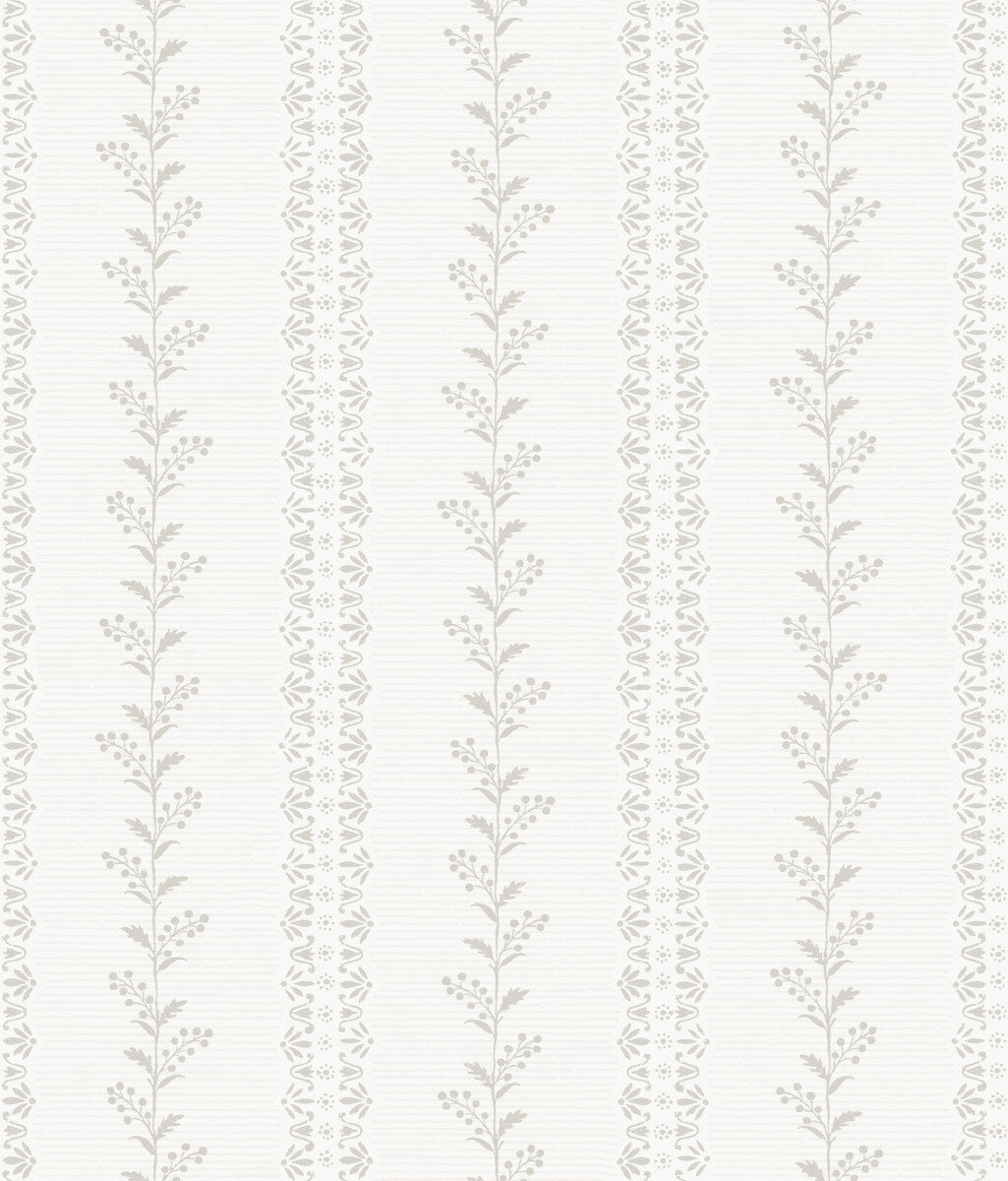 Magnolia Home Book 4 Everleigh Wallpaper - Grey