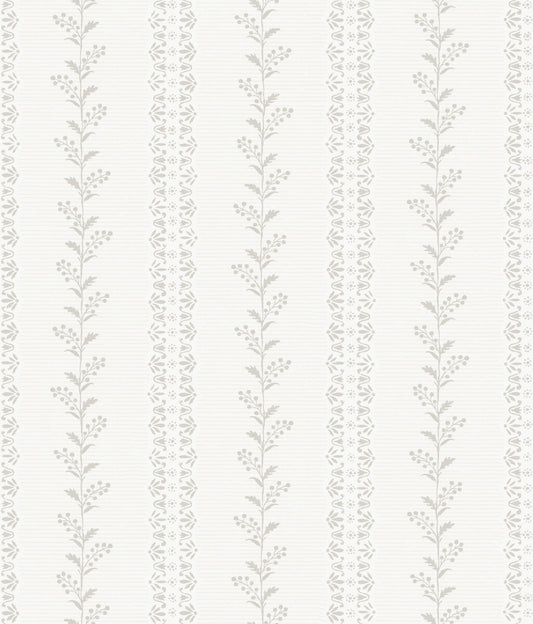 Magnolia Home Book 4 Everleigh Wallpaper - Grey