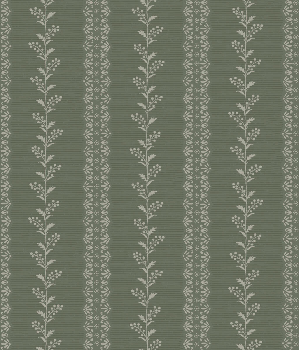 Magnolia Home Book 4 Everleigh Wallpaper - Pine