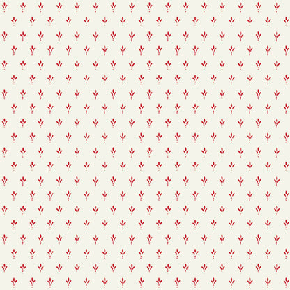 Magnolia Home Book 4 Charm Wallpaper - Red