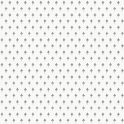 Magnolia Home Book 4 Charm Wallpaper - Black & White