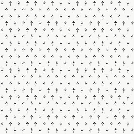 Magnolia Home Book 4 Charm Wallpaper - Black & White