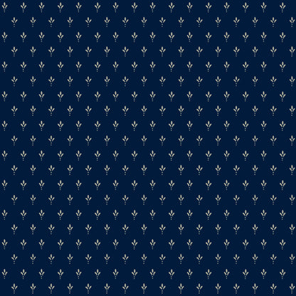 Magnolia Home Book 4 Charm Wallpaper - Navy