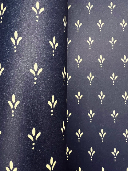 Magnolia Home Book 4 Charm Wallpaper - Navy