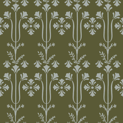 Magnolia Home Book 4 Lydia Wallpaper - Moss